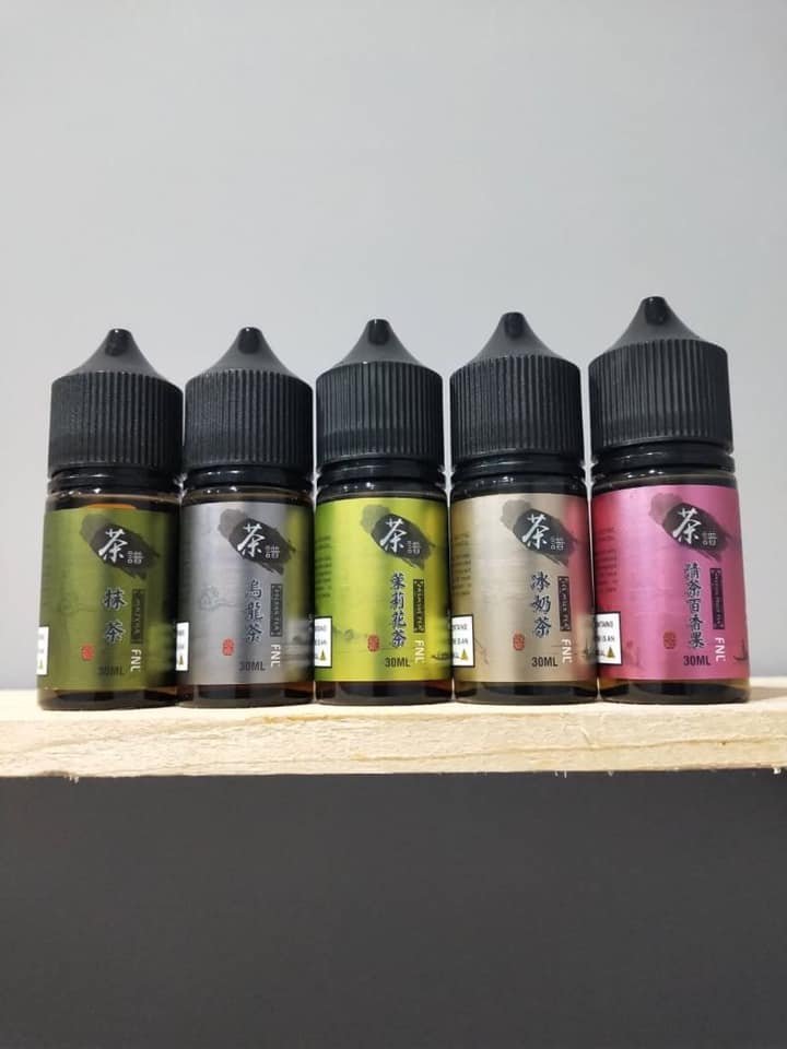 TeaPu 茶譜30ml小煙鹽油|6茶香精選|30ml/50mg高丁鹽 買五送一:圖片 4