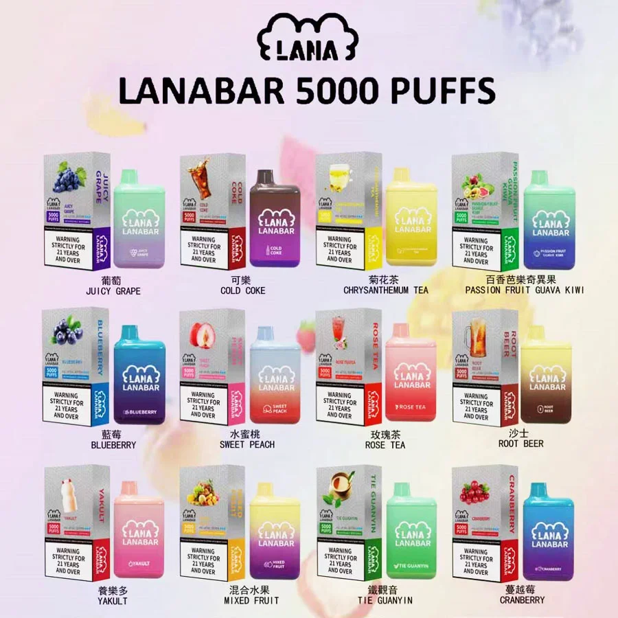 LANA BAR 5000口一次性電子煙:圖片 2