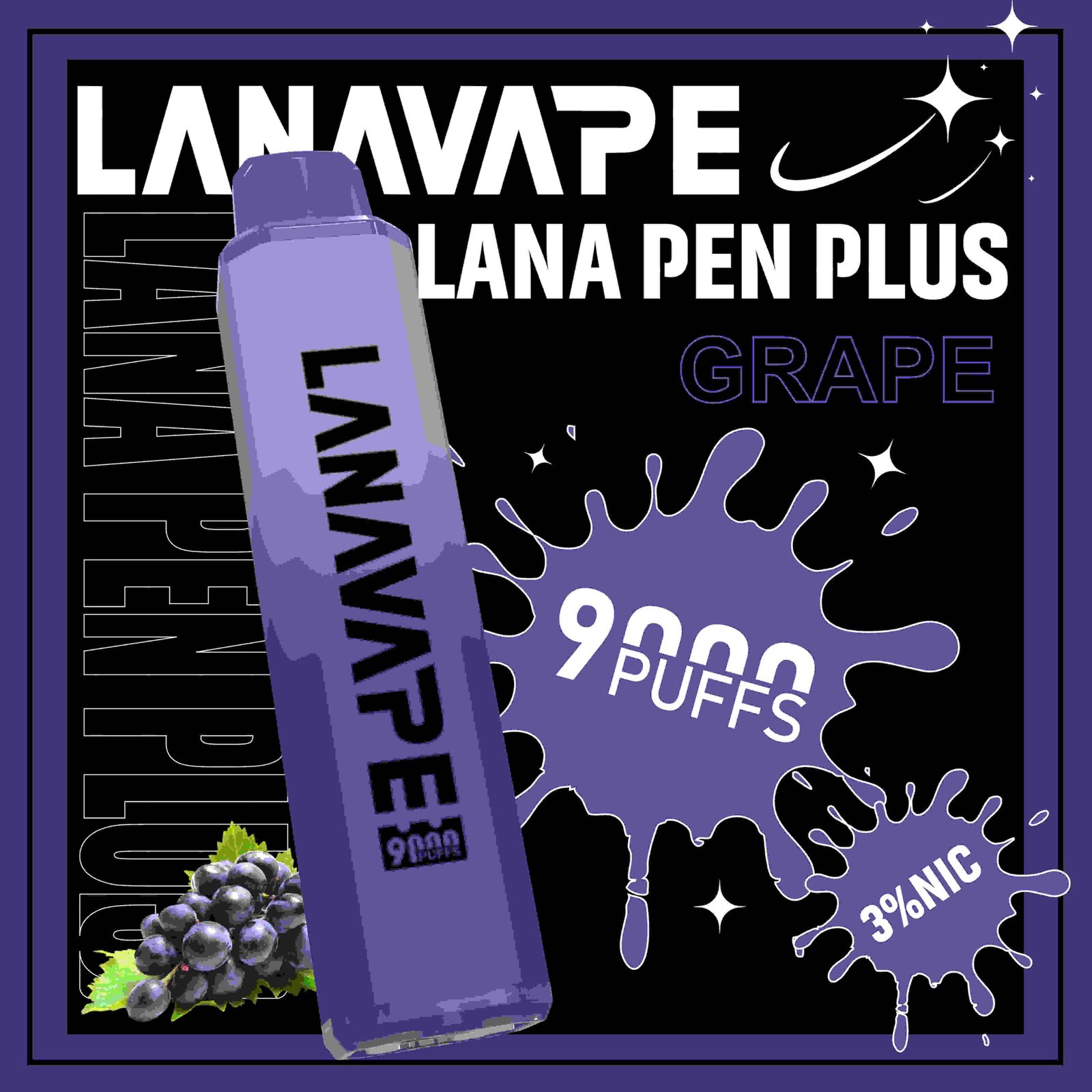 LANA 拉娜 9000 Puffs 一次性電子煙|多款熱門口味:圖片 12
