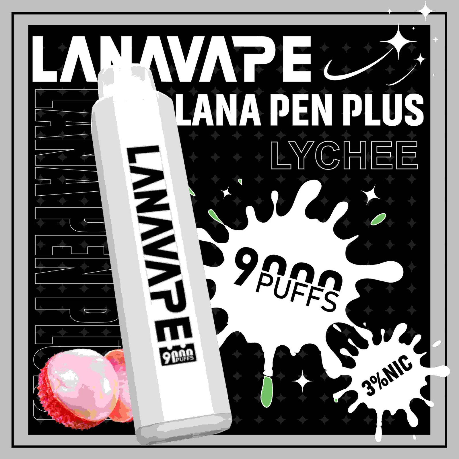 LANA 拉娜 9000 Puffs 一次性電子煙|多款熱門口味:圖片 7