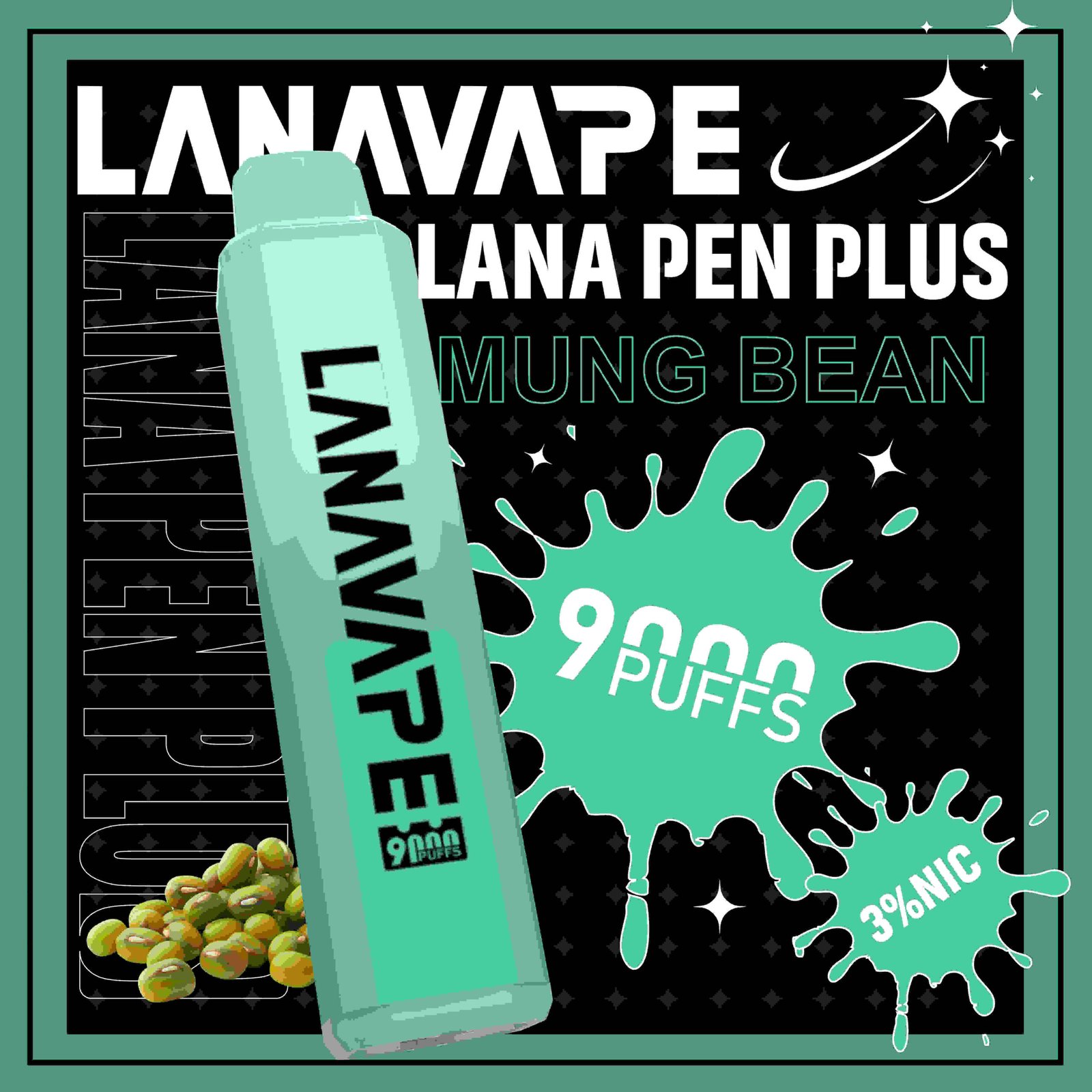 LANA 拉娜 9000 Puffs 一次性電子煙|多款熱門口味:圖片 5