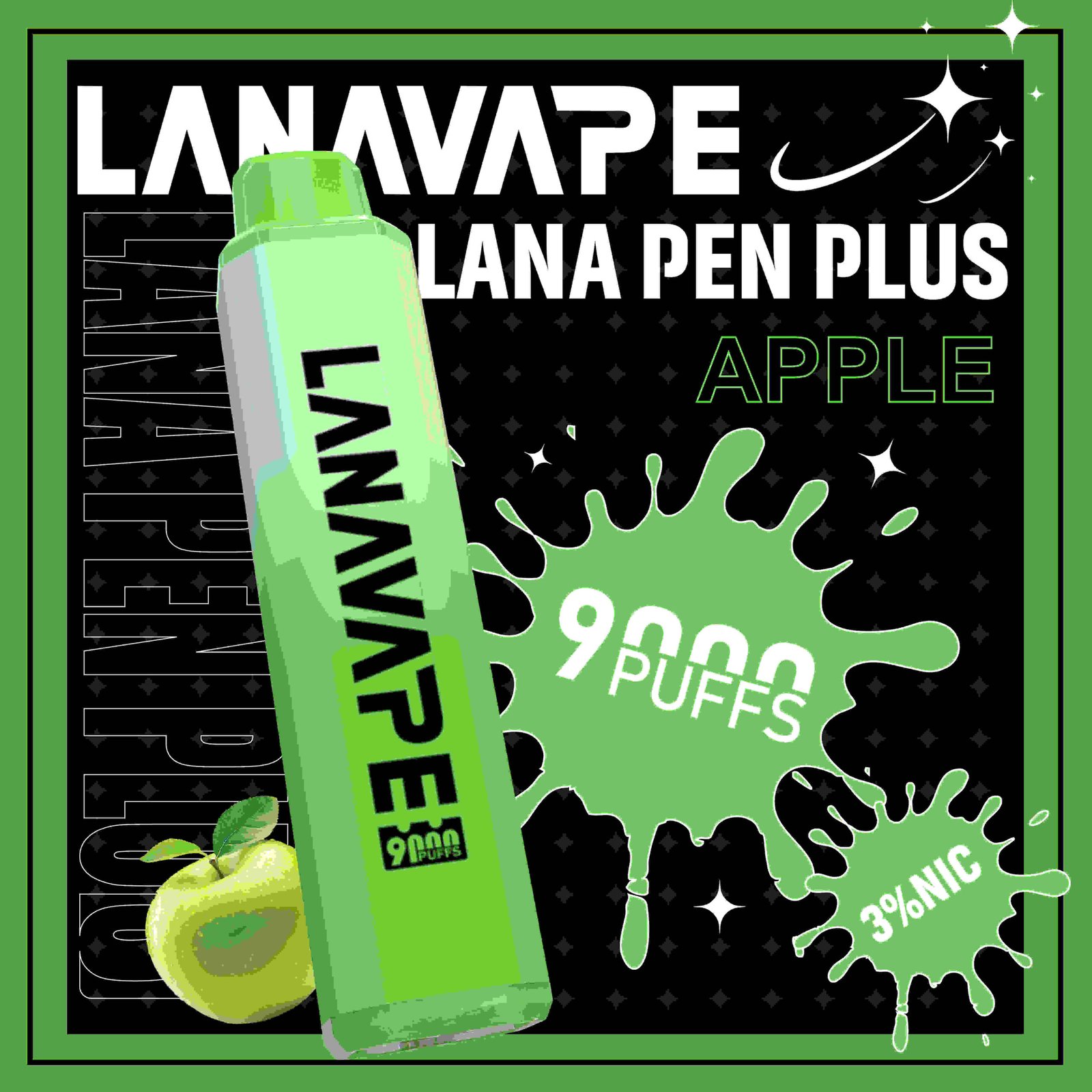 LANA 拉娜 9000 Puffs 一次性電子煙|多款熱門口味:圖片 4