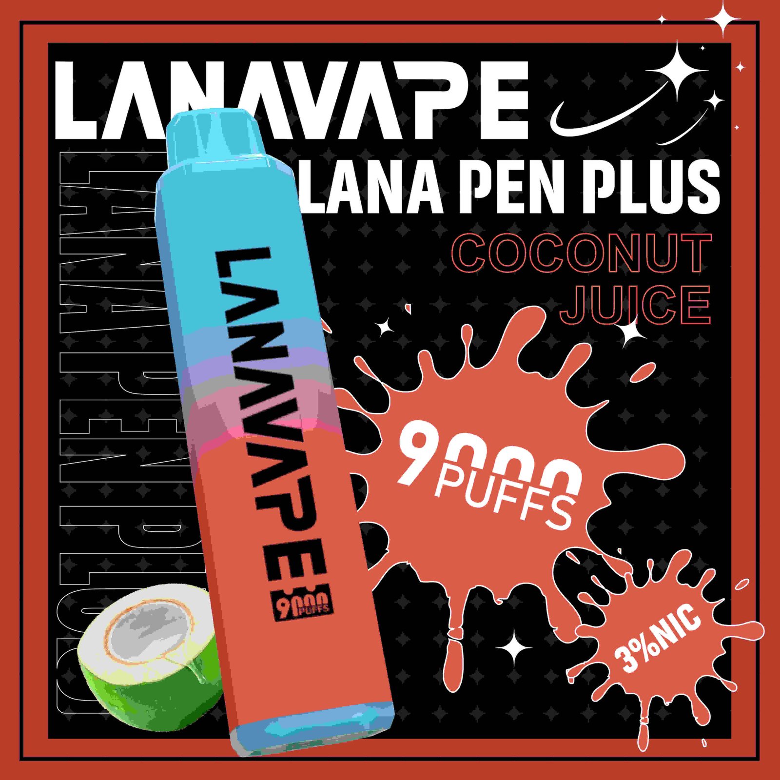LANA 拉娜 9000 Puffs 一次性電子煙|多款熱門口味:圖片 23