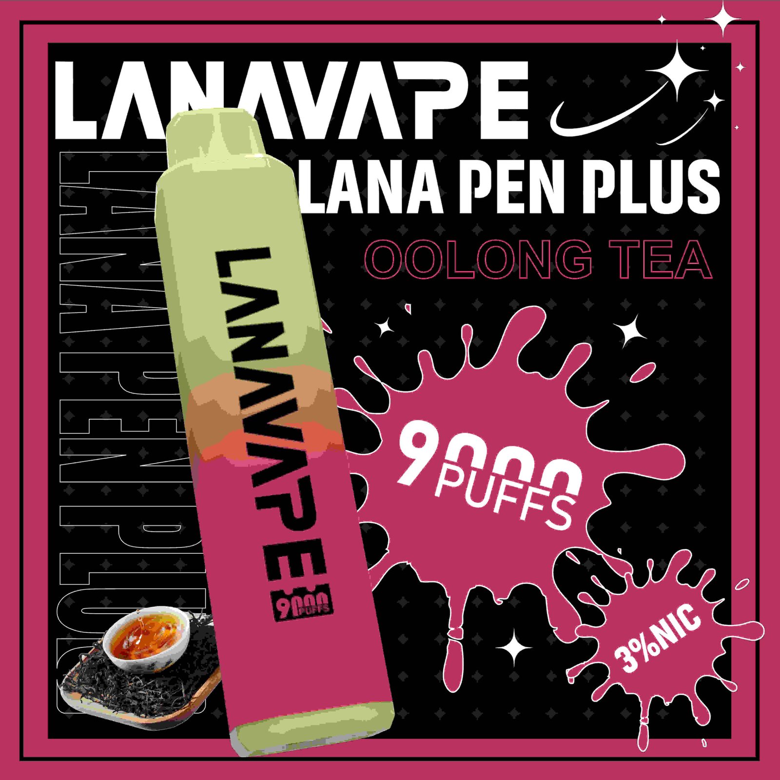 LANA 拉娜 9000 Puffs 一次性電子煙|多款熱門口味:圖片 20